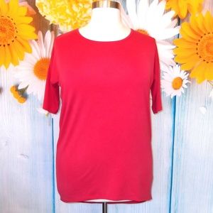 LulaRoe Coral Irma Top Size Small
